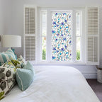 SOMWISE Frosted Glass Window Film, Heat Insulation, UV Block, Anti-Glare, One Way Privacy Tint, Static Cling for Home Bathroom Door, Renter Friendly, Day & Night Privacy