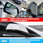 Jaronx Compatible with Tesla Model 3 Mirror Bottom Cover & Housing Frame 2017-2025, Left Driver Side Rearview Mirror Cover Bracket Lower Base & Frame Housing Replacement for Tesla Model 3