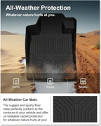 KIWI MASTER Floor Mats for 2019-2026 Nissan Altima, Custom Fit All Weather Car Mats, Heavy Duty TPE Floor Liners, Front & Rear 2 Row, Black