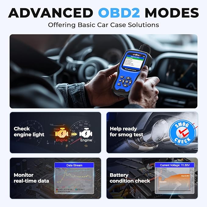 AUTOPHIX 7610P+ Fit for VW Audi, Full System Diagnostic Tool, All Reset Service, Fit for Volkswagen Audi Skoda Seat, Full OBD2
