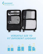 BAGSMART 6 Set /4 Set/2 Set Compression Packing Cubes for Travel, Lightweight Luggage Organizer Bags, Durable Space Saver Bag