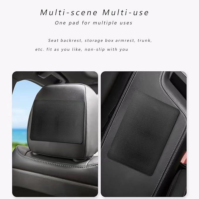 2pack Sticky Upgraded Anti-Slip mat - Non-Slip Rubber, 10.6 X 5.9 Inches - Universal Car Dashboard Sticky Mat for Phone, Sung