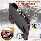 Steering Wheel Tray - 2-in-1 Steering Wheel Desk,Steering Wheel Tray Table with Seat Gap Filler Organizer,Car Food Tray for Driverl,Car Desk for Laptop & Eating