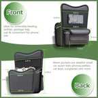 Car Seat Gap Purse Holder Leather - Between Seats Organizer, Automotive Storage for Phone Keys & Daily Essentials