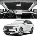 Custom Fit Windshield Sun Shade for Volvo XC90 2016-2026, Blocks UV & Heat, Front Window Sunshade, Easy Fold & Store
