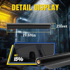 ARANA 15% VLT 20" × 25FT Car Window Tint Film Roll, Heat Resistant & 99% UV Blocking Privacy Protection Film