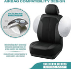 Skechers Car Seat Covers,GOGA Mat Oxford Cloth Seat Covers,Waterproof Car Seat Covers Full Sets,Automotive Universal Fit Seat