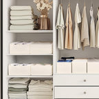 Criusia Drawer Organizer Clothes, 21 Pack Dresser Organizer for Baby Clothes, Underwear, Sock - Foldable Closet Organization 