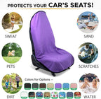 Waterproof Sweating Car Seat Cover for Post Gym Workout, Running, Swimming, Beach and Hiking, Universal Fit Non-Slip Bucket S