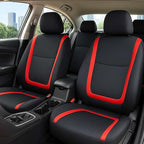 BELOMI Car Seat Covers Only, Breathable Premium Cloth Auto Seat Cover, Universal Front and Rear Seat Covers, Automotive Inter