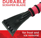 Mallory 532 Cool-Force 26” Snowbrush with Ice Scraper for Cars, 2 Pack