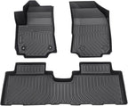 All Weather Floor Mats for 2018-2023 Chevrolet Equinox & GMC Terrain/Terrain Denali, Chevy Equinox Floor Mats, Car Mats Full Set TEP Rubber Non Slip Floor Liners