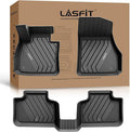 LASFIT Floor Mats Fit for BMW X2 2018-2023/ BMW X1 2016-2022 M35i, sDrive28i, xDrive28i, Custom Fit TPE All Weather Waterproof Floor Liners Front & Rear Rows Car Liners, Black