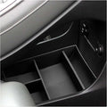 for 2024 Hyundai Palisade Lower Console Organizer for 2023-2025 Palisade SE/SEL/XRT/Limited/Calligraphy Under Console Tray for Hyundai Palisade Accessories (23-25 Palisade TPE Under Organizer)