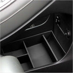 for 2024 Hyundai Palisade Lower Console Organizer for 2023-2025 Palisade SE/SEL/XRT/Limited/Calligraphy Under Console Tray for Hyundai Palisade Accessories (23-25 Palisade TPE Under Organizer)