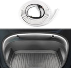 Frunk LED Light Strip for Tesla Model 3 2021 2022 2023 - Waterproof & Easy Installation Interior Lighting Bar with Flexible Silicone, Frunk Ambient Lighting Accessories (DC 15V, Cool White)