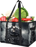 Reusable Grocery Bag Foldable Shopping Tote Bag with Handles Reusable Shopping Bags Large Kitchen Grocery Bags