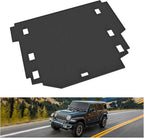 KIWI MASTER Cargo Mat for 2018-2026 Jeep Wrangler JL 4-Door, Custom Fit All Weather Rear Cargo Liner, Heavy Duty TPE Tray Trunk Mat, Black