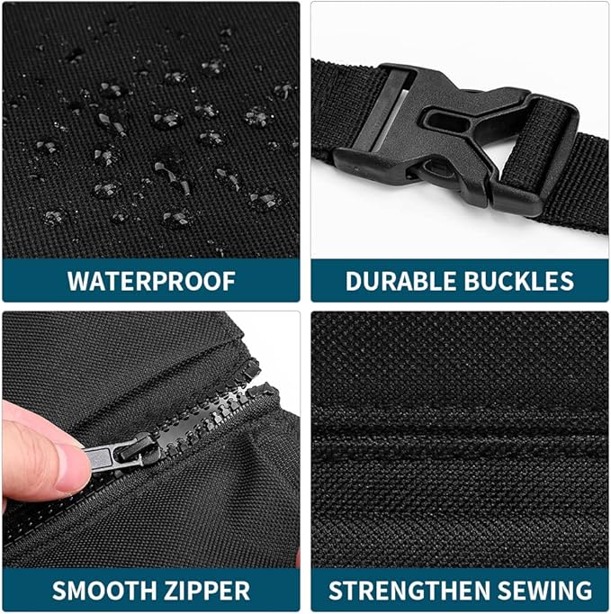 Hanging Car Trunk Organizer with Cooler, Large Pockets, Zippers Detachable Seat Back Waterproof Car Storage Trunk Organizer for Jeeps