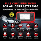 LAUNCH CRP129X OBD2 Scanner, 2026 Elite Lifetime Free Update Scan Tool, 8 Reset, Injector Coding, ABS/SRS/TCM/Engine System