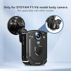 Car Suction Cup Holder for Body Camera Modal V6/F1, Dash Cam Holder for Cars 360° Adjustable, Adhere Tightly to the Windshield (V6/F1)