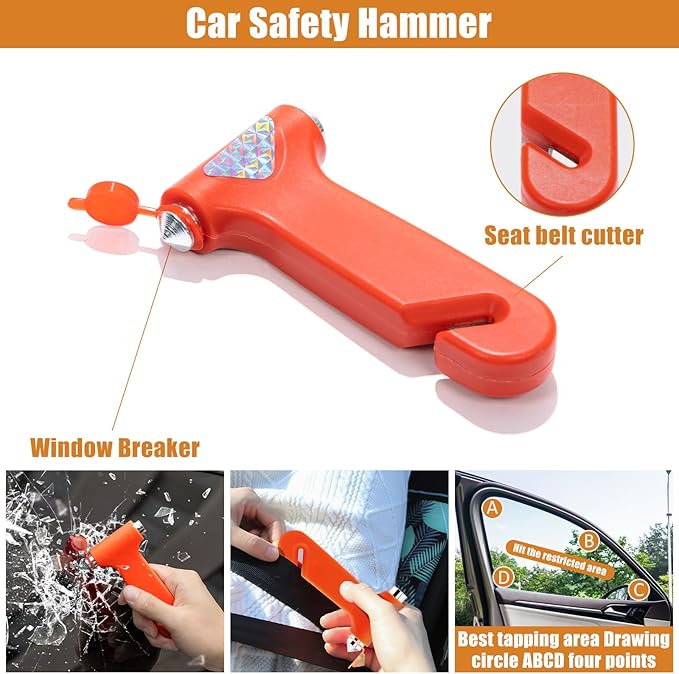 Roadside Emergency Kit with Scissor Jack for Car Safety Kit Emergency Roadside Kit for Car