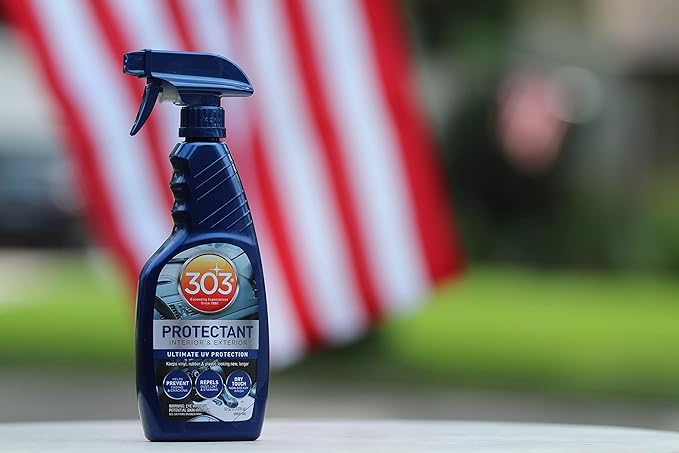 303 Products Automotive Protectant Spray - Helps Prevent Fading & Cracking, Repels Dust, Lint & Staining, Superior UV Protect