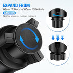 Car Cup Holder Expander, Universal 2 in 1 Large Cupholder Expander Adapter for Car with Adjustable Base, Fits Large Bottles, 