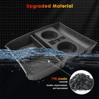 for 2024 Hyundai Palisade Lower Console Organizer for 2023-2025 Palisade SE/SEL/XRT/Limited/Calligraphy Under Console Tray Palisade Accessories (23-25 Palisade TPE Under Organizer w/Cup Holder)