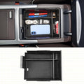 for Hyundai Palisade Center Console Organizer Tray for 2023-2025 Palisade SE/SEL/XRT/Limited/Calligraphy Armrest Box Secondary Storage Glove Box Insert Accessories (23-25 Palisade Black Trim)