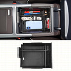for Hyundai Palisade Center Console Organizer Tray for 2023-2025 Palisade SE/SEL/XRT/Limited/Calligraphy Armrest Box Secondary Storage Glove Box Insert Accessories (23-25 Palisade Black Trim)