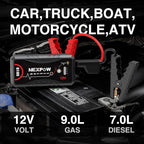 NEXPOW Car Jump Starter 2026 Upgraded Car Battery Jump Starter Pack 3000A Peak for Up to 9.0L Gas and 7.0L Diesel Engine 12V