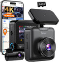 Sarmert C2 4K Dual Dash Cam Front and Rear - Built-in GPS and 5G WiFi, Free 64GB Card Included, 4K UHD Dash Camera for Cars, 