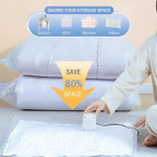 10 Large Vacuum Storage Bags, Vacuum Seal Bags for Clothing, Pillows, Comforters, Blankets, Space Saver Bags with Hand Pump