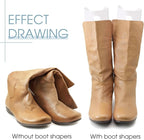 8 Packs Boot Shaper Shape Inserts Tall Boot Support for Women and Men