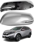 Driver Side Mirror Cover Replacement for Honda CRV 2017 2018 2019 2020 2021 2022 - Left Side Mirror Covers, Rear View Mirror Cap Accessories Grey, With Lamp