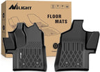 Nilight TPE Floor Mats for Ford Transit 150 250 350 350HD Vinyl Floor 2022 2023 2024 2025 2026 (Not for Connect) All Weather Custom Fit Heavy Duty Floor Liners