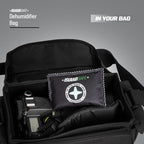 Rechargeable Safe Dehumidifier Bag 400g, Microwave Fast Reactivated Desiccant, Moisture Absorbing Packet for Safes,
