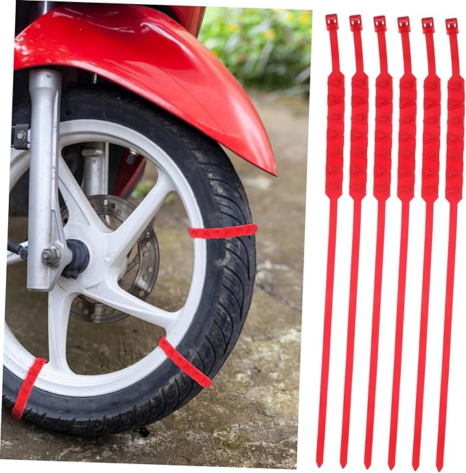 10pcs Electric Scooter -bike Motorcycle Tire Chains Snow Tire Chains Skid Nylon