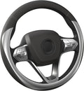 HOTOR Car Steering Wheel Cover - Universal Car Accessory for Diverse Cars, Durable Leather Cover with Anti-Slip Lining, for S