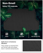 KIWI MASTER Cargo Mat for 2019-2026 Subaru Forester (Non-Hybrid), OEM Replacement J501SSJ300, All Weather Car Rear Trunk Mat, Custom Fit TPE Tray Liner, Black