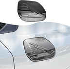 Fuel Tank Cap cover, For KIA K4 2024 2025 2026, Car Fuel Tank Cap Decoration Accessories - Carbon Fiber