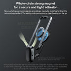 TELESIN Magnetic Neck Mount for Phones, Cell Phone Holder Stand Hanging on Neck POV/Vlog Selfie Hand Free Necklace Phone Strap Video Recording for iPhone 16 15 14 13 12 Seires Android Phones (Green)