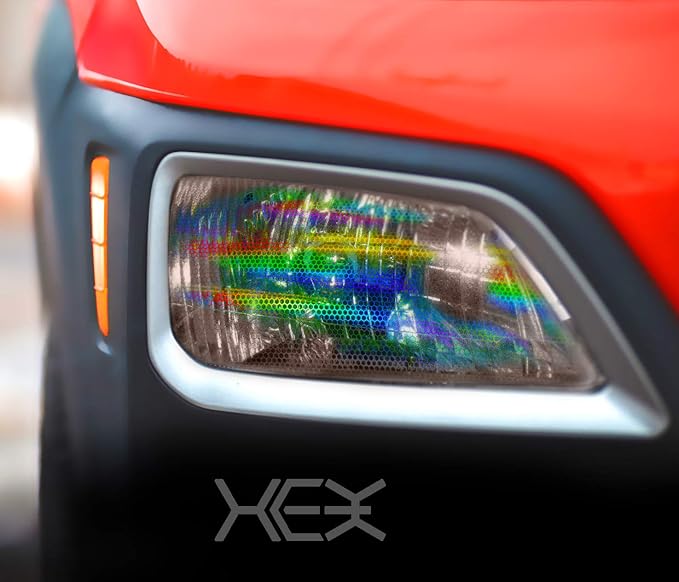 VViViD Micro Bio HEX+ Air-Tint Headlight Taillight Tint Vinyl Roll (12" x 60", Smoke)