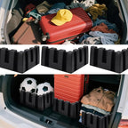 Set of 4 Car Trunk Organizer Set, Cargo Blocks for Back of SUV Multipurpose Trunk Divider Available to Wool or Leather Carpet