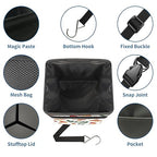 Car Trash Can – Multi-Purpose, Lightweight and Portable with Durable Water-Resistant Coating, No Installation Required, Practical and Ample Capacity, Variety of Colors.Mushroom
