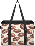 Reusable Grocery Bags Heavy Duty Shopping Bags Foldable Large Tote Bags with Long Handles & Hard Bottom