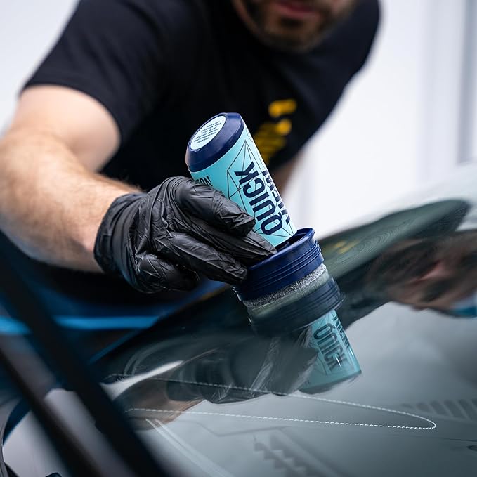 GYEON Quartz QuickView Ceramic Rain Repellent Glass Coating Extremely Hydrophobic Easy Apply Fast Drying Professional Grade V
