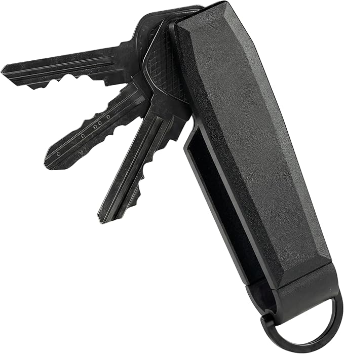 Metallic Key Organizer - Aluminum Key Organizer holder, Minimalist Innovative Keychain.