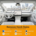 2-in-1 Leather Cleaner and Conditioner,16.9 oz,2 Pack,Car Cleaner and Conditioner for White & Black Vegan Leather,Safely Clea